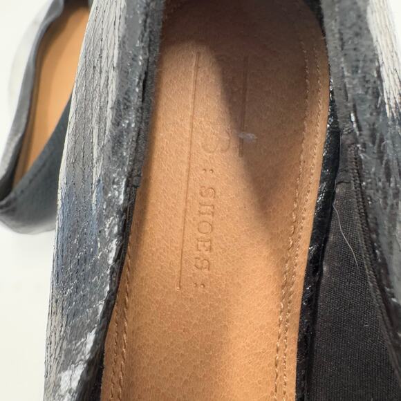 Asos Design faux leather pointed toe flats - Picture 3 of 8